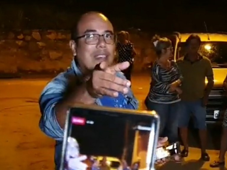 Cabo Amintas discute com moradores do 18 do Forte os problemas do bairro e afirma que não há ação da Prefeitura