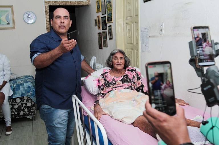 Cabo Amintas faz Campanha em prol da saúde de Maria Feliciana