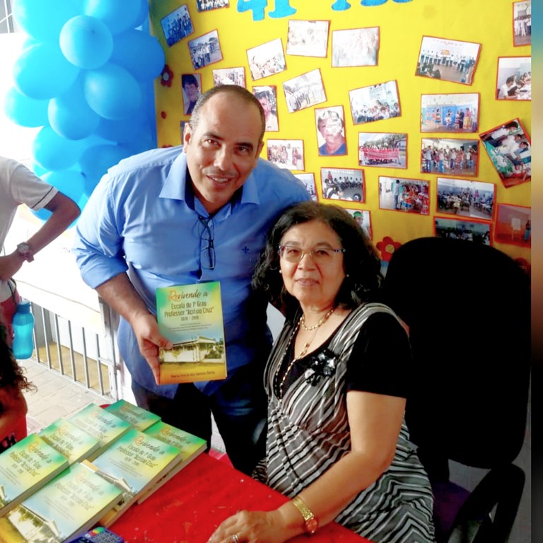Cabo Amintas participa de lançamento de livro e confraternizações no fim de semana