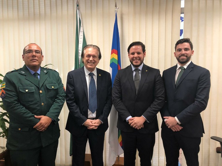 Cabo Amintas se reúne com executiva nacional do PSL em Brasília