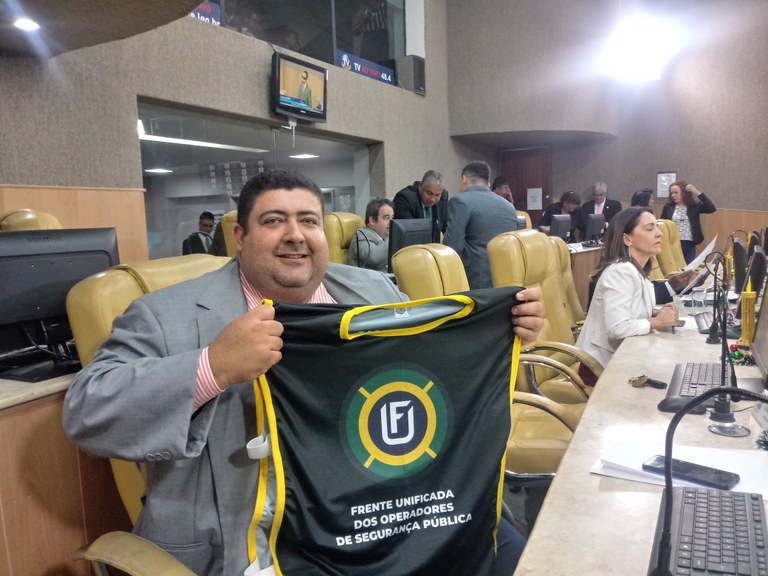 Cabo Didi apoiou o manifesto da Frente Unificada dos operadores de segurança pública