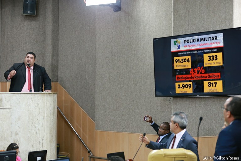 Cabo Didi comemora a redução de homicídios no 17 de Março 