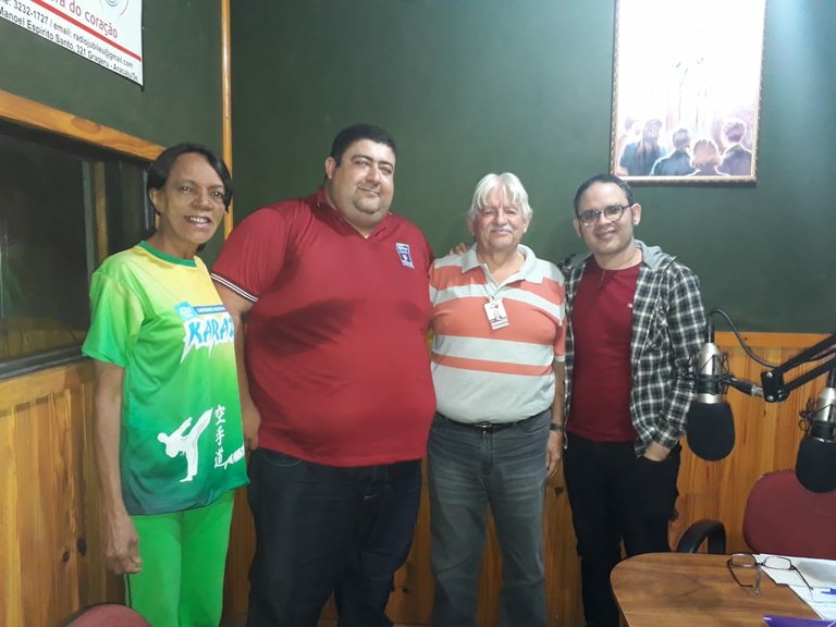 Cabo Didi concede entrevista a emissora de rádio