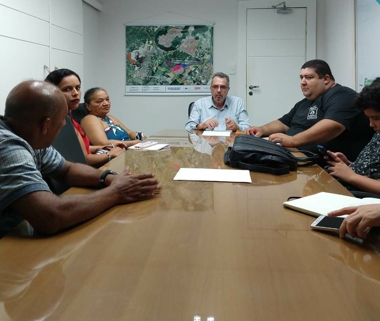 Cabo Didi Faz visita ao Secretário de Obras da Emurb