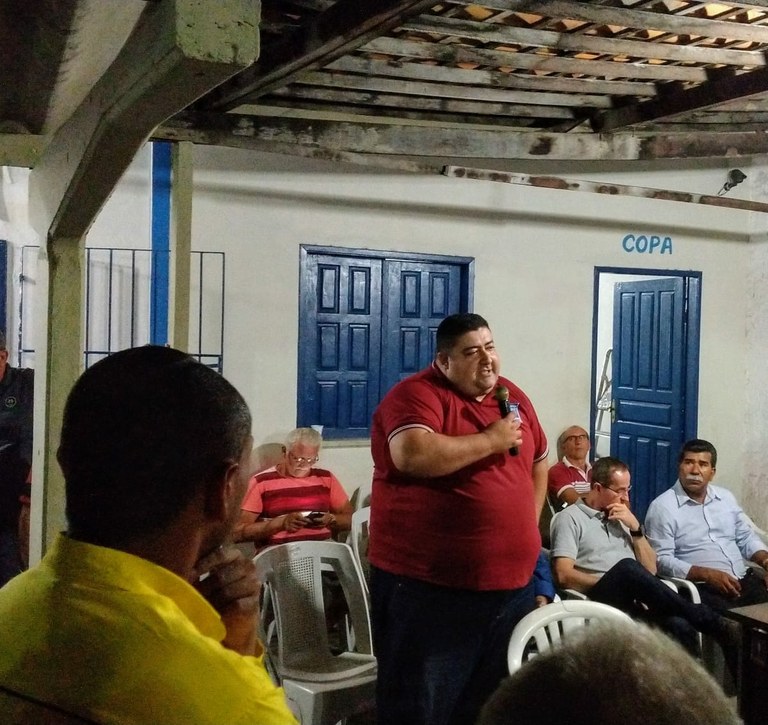 Cabo Didi participa de reunião com taxistas de Aracaju