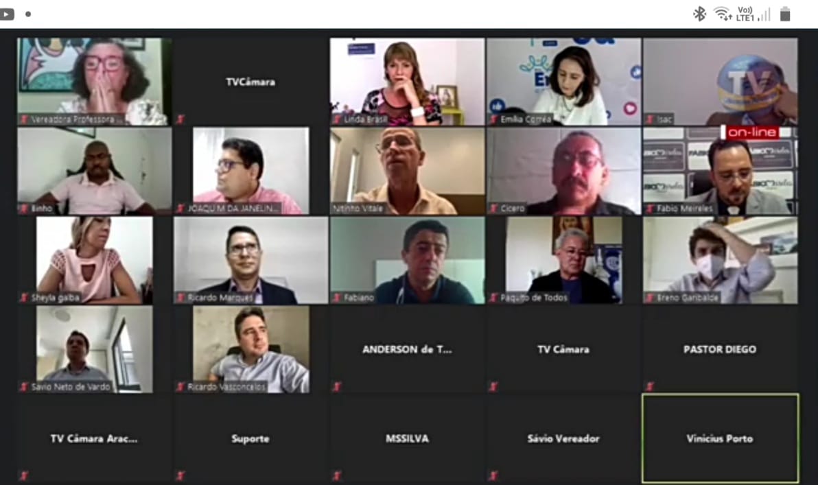 Câmara aprecia 10 proposituras nesta quarta-feira, 26