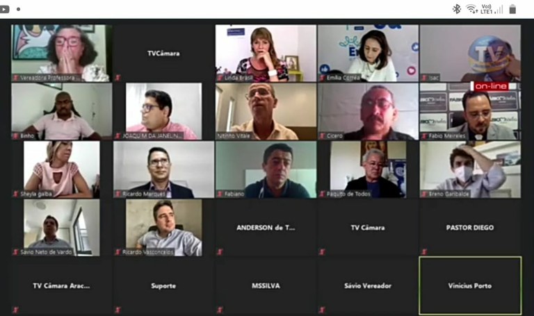 Câmara aprecia 10 proposituras nesta quarta-feira, 26