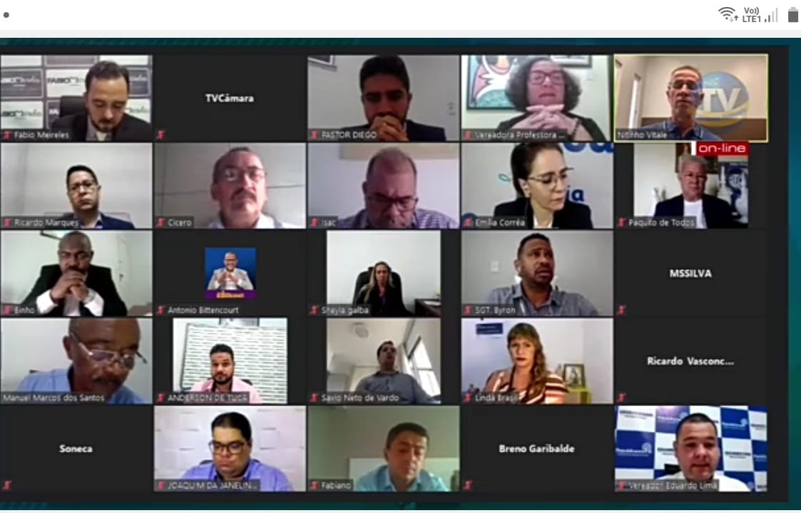 Câmara aprova 12 proposituras nesta quarta-feira, 2