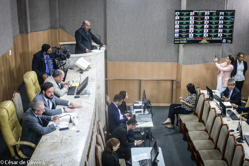 Câmara aprecia proposituras nesta terça-feira, 02