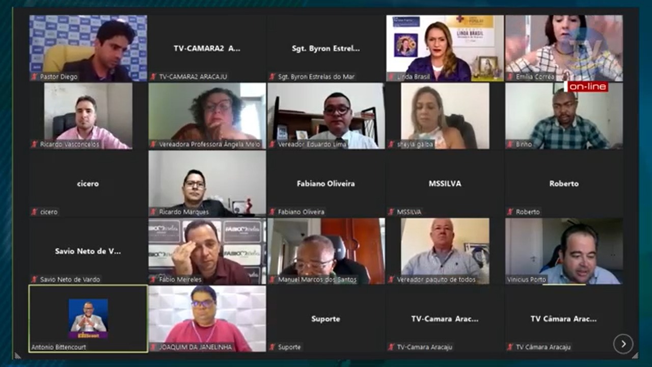 Câmara aprova 33 proposituras nesta quarta-feira, 20