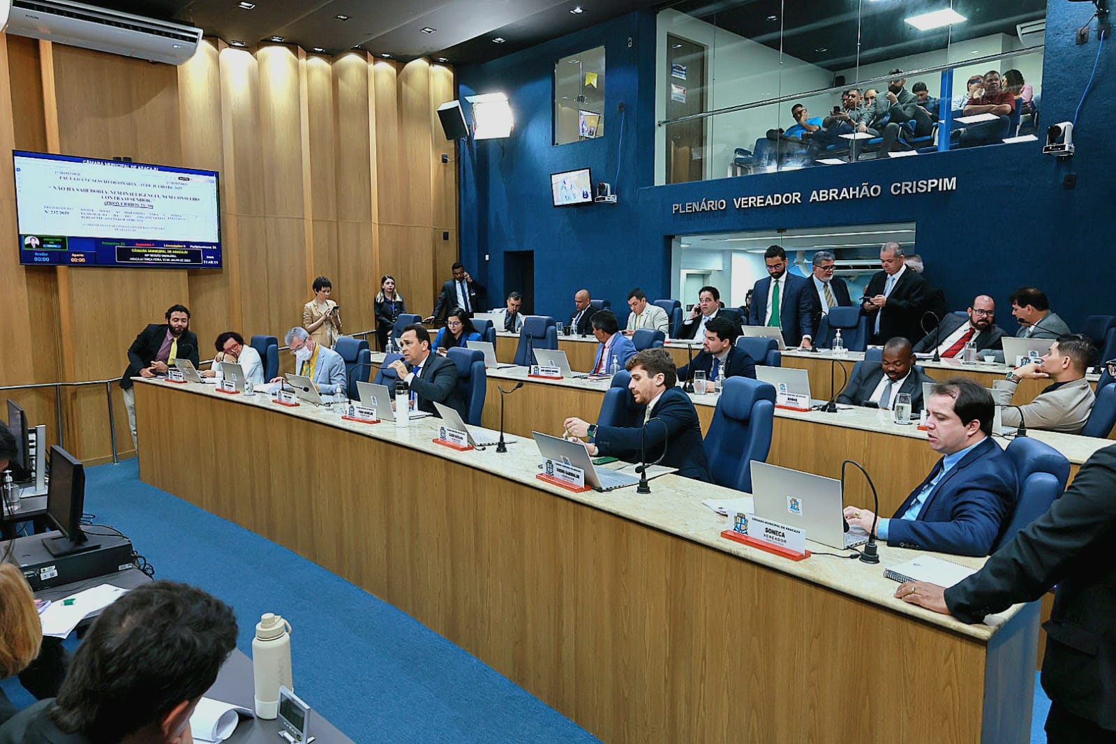 Câmara de Aracaju aprova 14 proposituras durante a 55ª Sessão Ordinária 