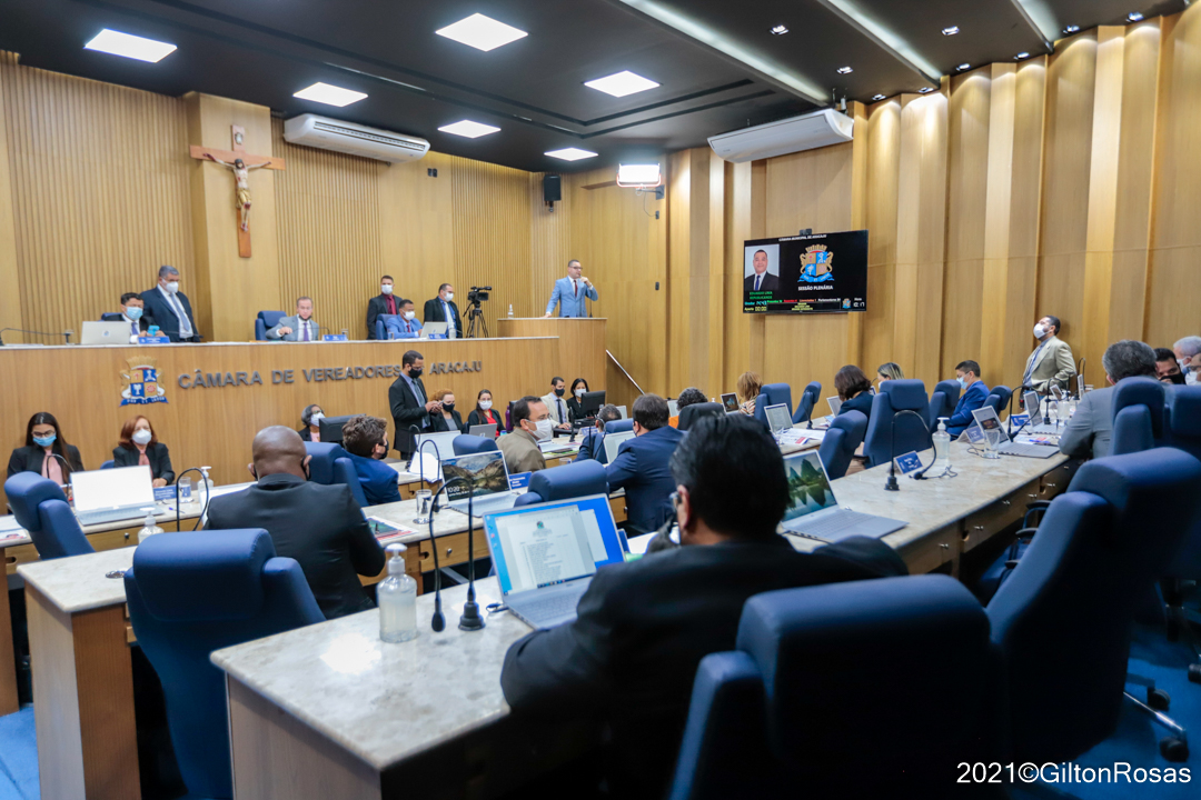 Câmara de Aracaju aprova 6 proposituras nesta quinta-feira