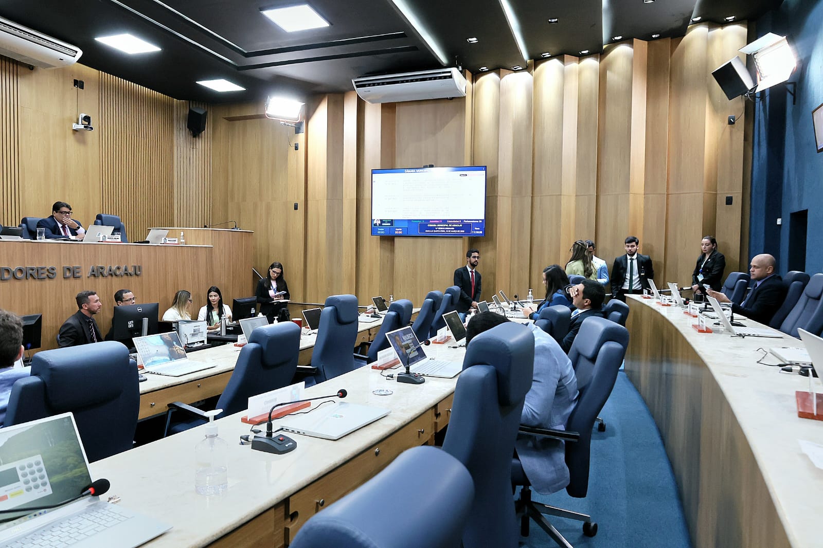 Câmara de Aracaju aprova conjunto de projetos na área da segurança, inclusão e meio ambiente