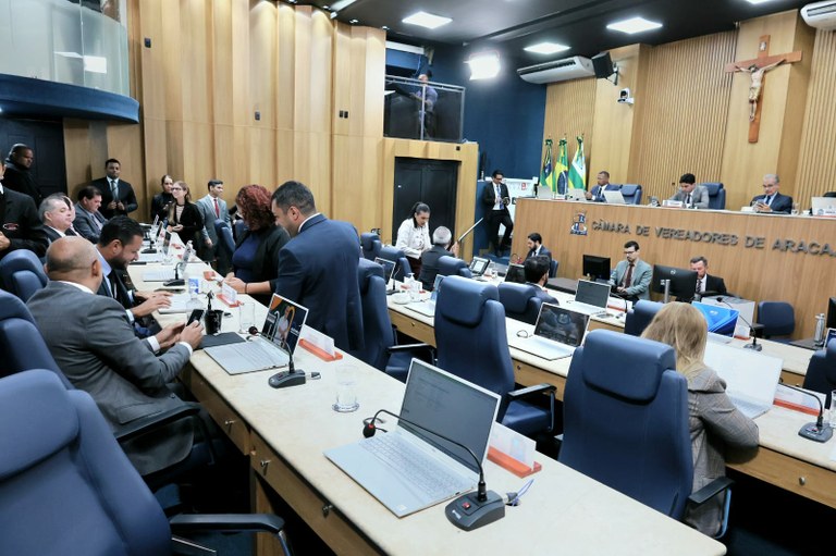 Câmara de Aracaju aprova projetos sobre saúde, reconhecimento institucional e valorização de quem protege a infância