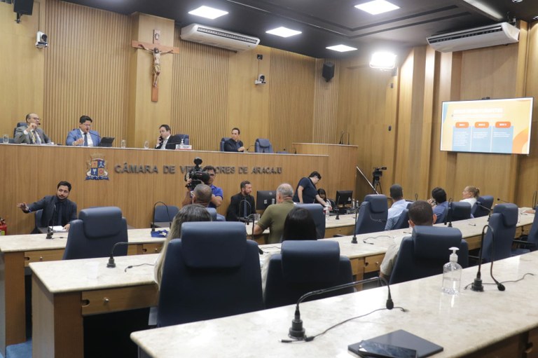 Câmara de Aracaju promove Audiência Pública sobre a LOA 2026 e discute prioridades no orçamento  