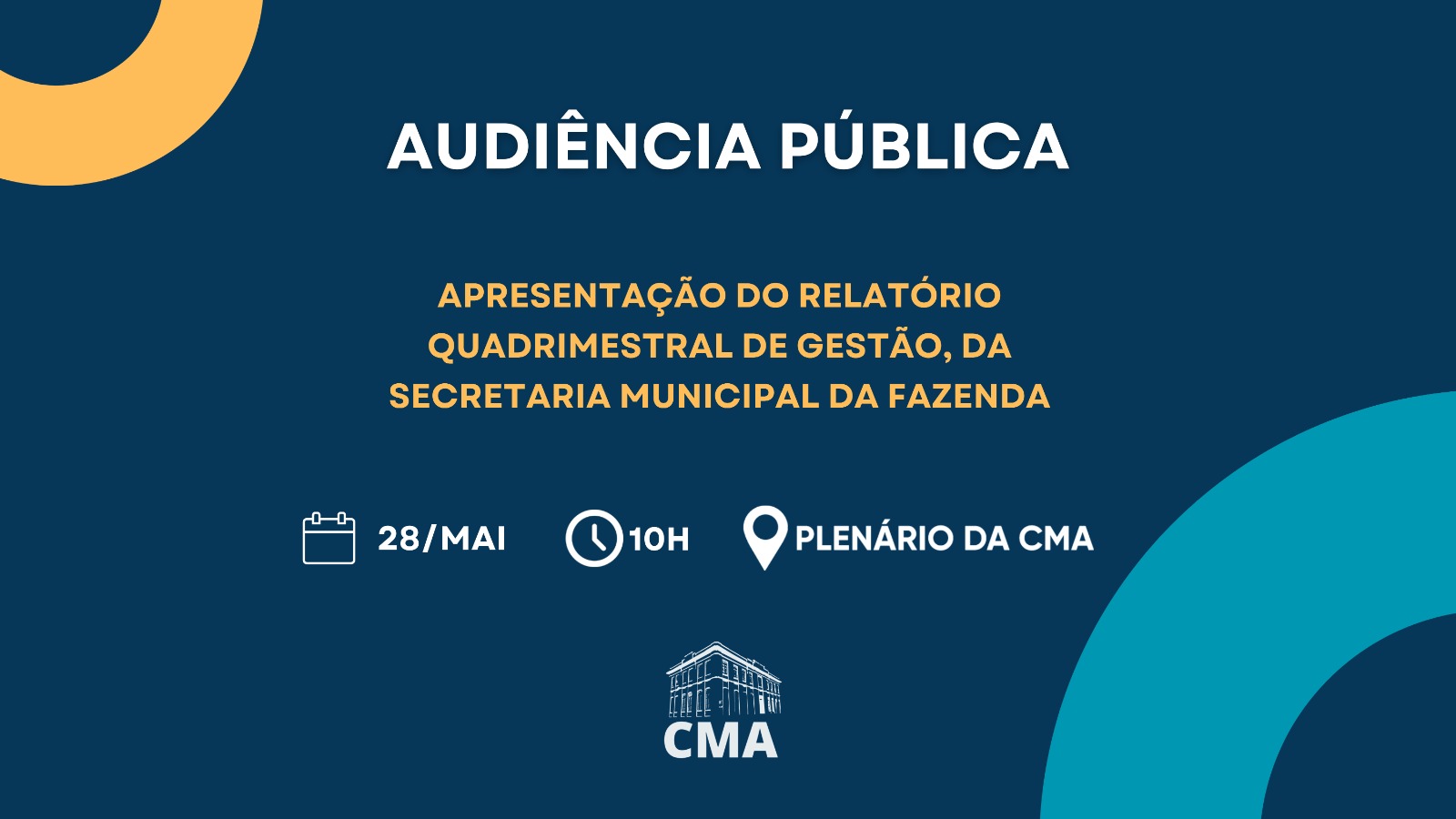 Câmara de Aracaju recebe secretário municipal da Fazenda para prestação de contas, nesta quinta-feira (28/05)