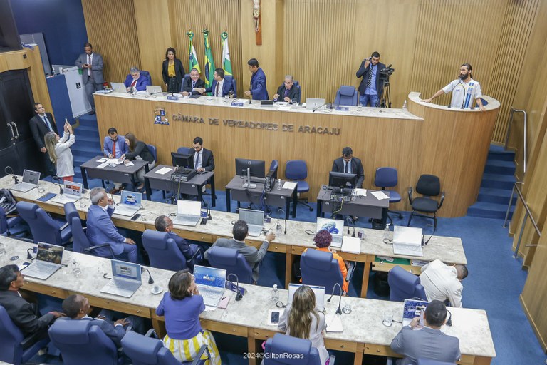 Câmara Municipal de Aracaju aprova 16 proposituras em Sessão realizada nesta terça-feira, 16