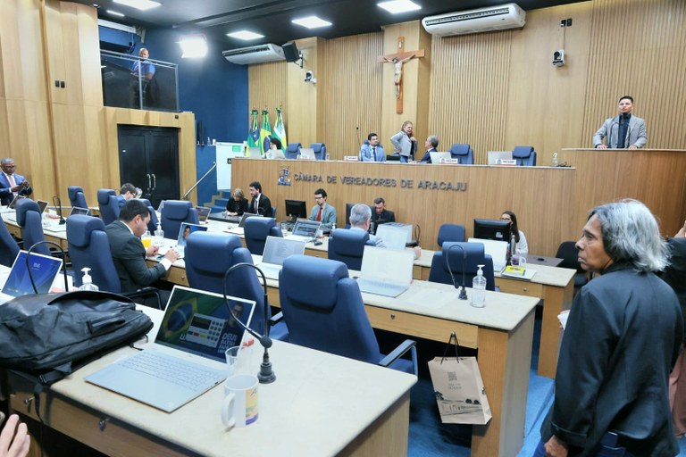 Câmara Municipal de Aracaju aprova 16 proposituras na 101º Sessão Ordinária 