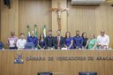 Câmara Municipal de Aracaju empossa oito novos servidores na manhã desta segunda-feira,22