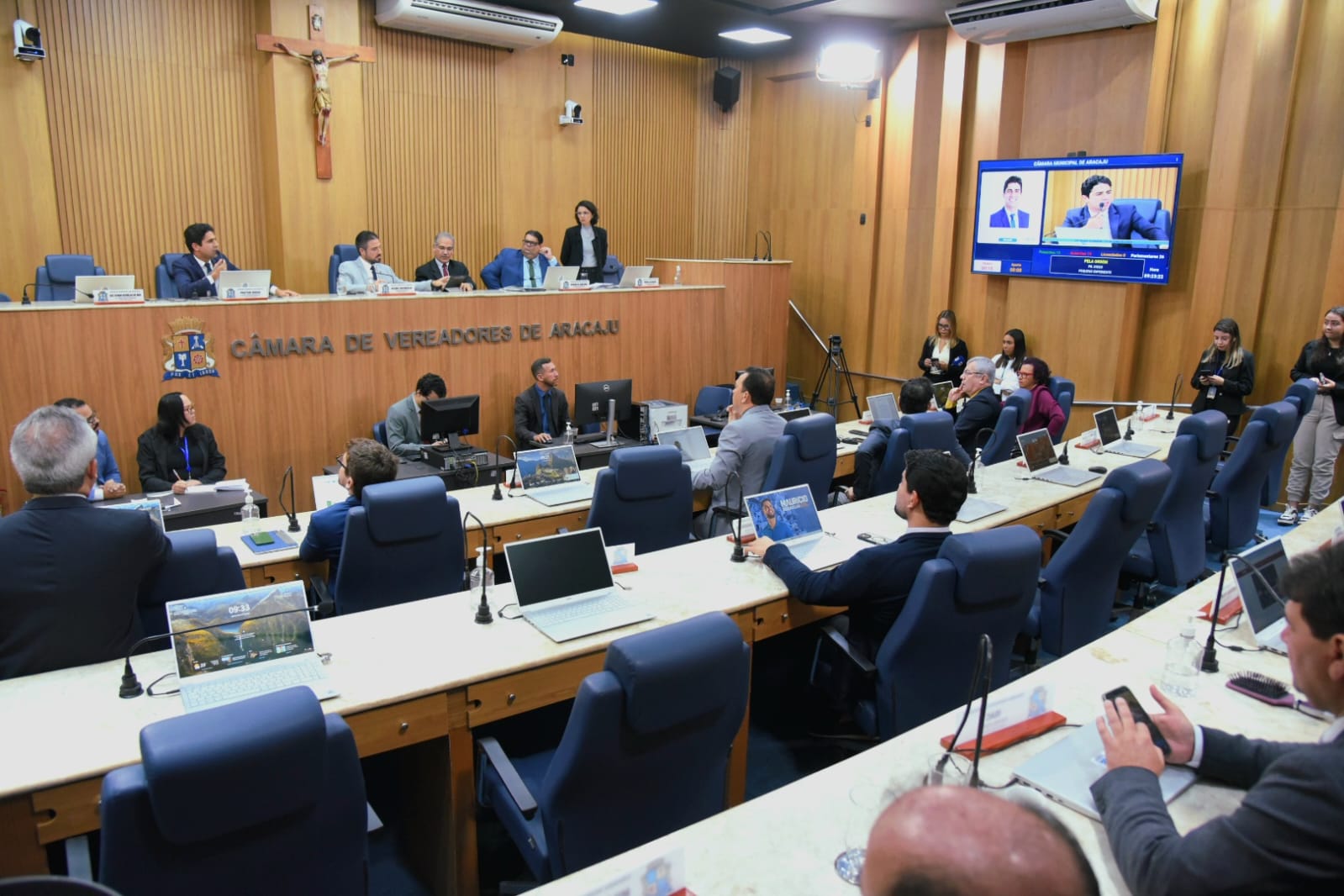 Câmara Municipal de Aracaju entra em recesso parlamentar