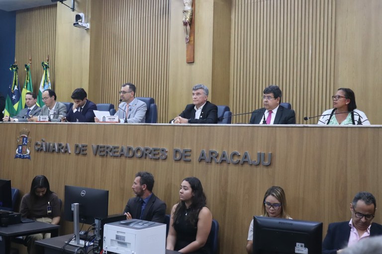 Câmara Municipal de Aracaju realiza audiência sobre nova delimitação da Zona de Expansão