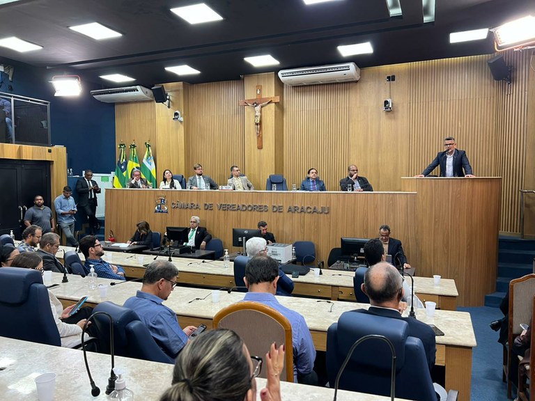 Câmara Municipal de Aracaju realiza sessão alusiva à Semana Global do Empreendedorismo, por iniciativa do vereador Lúcio Flávio