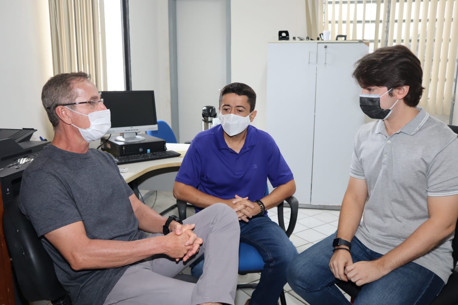 Câmara recebe vereador eleito Fabiano Oliveira 