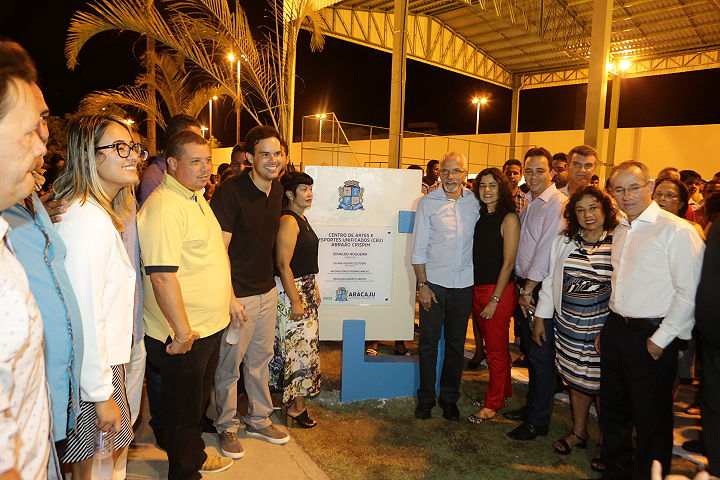 Centro de Artes e Esportes Abrahão Crispim é inaugurado
