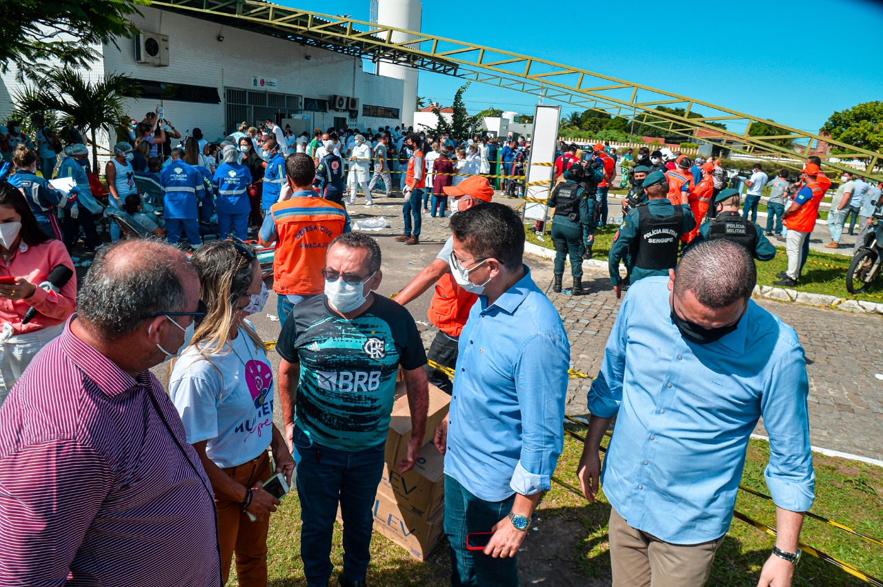 Cícero do Santa Maria acompanha ocorrido no Nestor Piva e presta solidariedade às vítimas