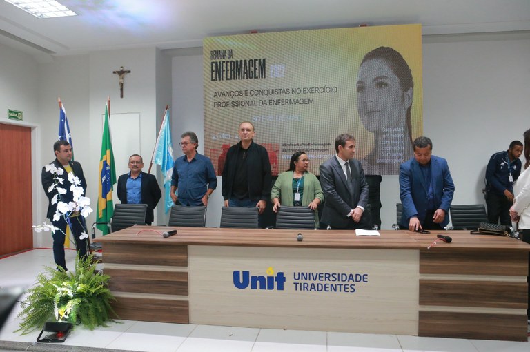 Cícero do Santa Maria participa de abertura da Semana de Enfermagem