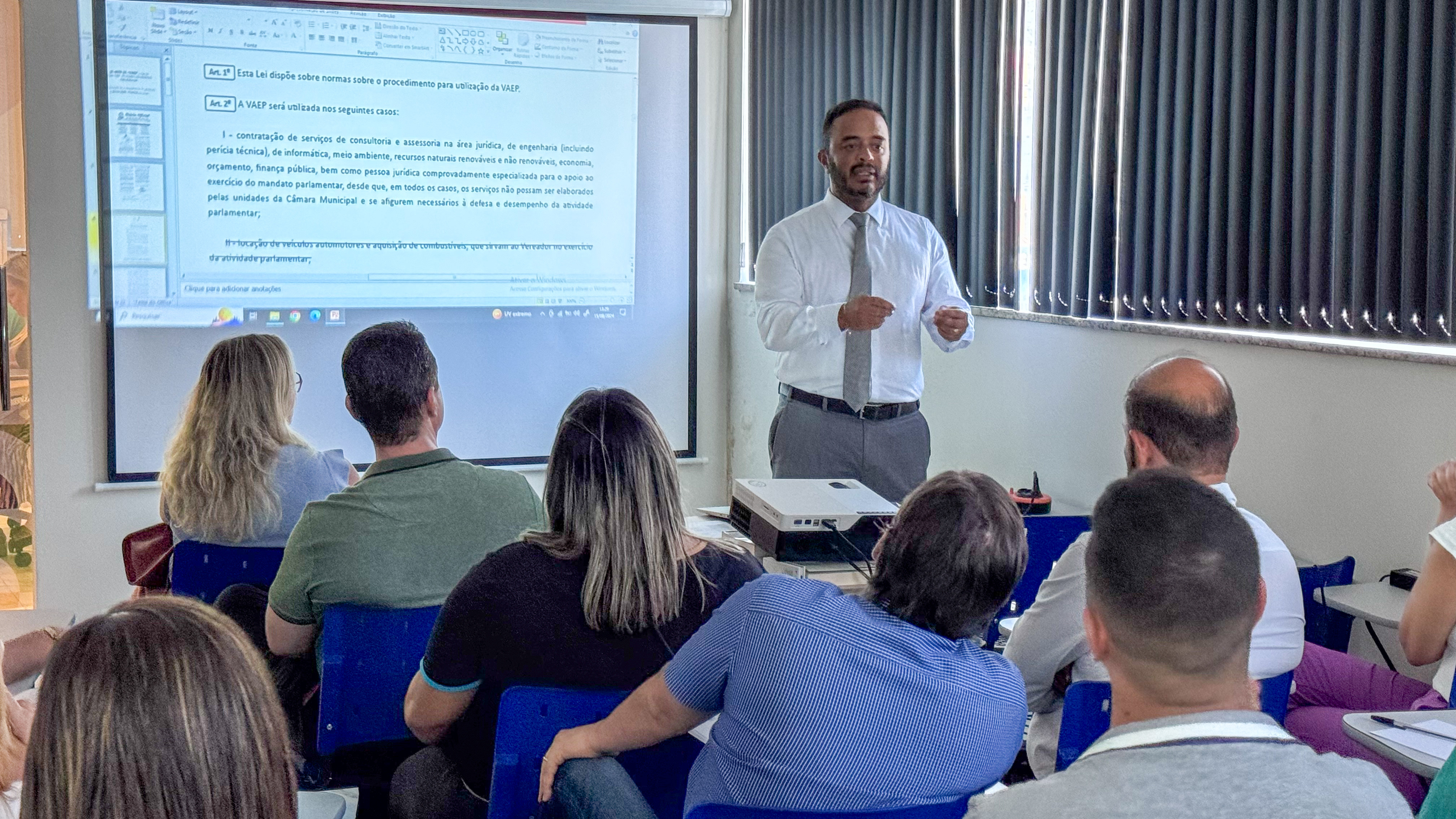 CMA orienta assessores e vereadores sobre VAEP 