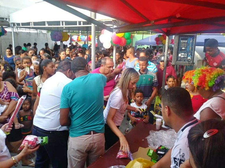 Com ação comunitária, Américo de Deus promove mais uma homenagem ao Dia das Crianças