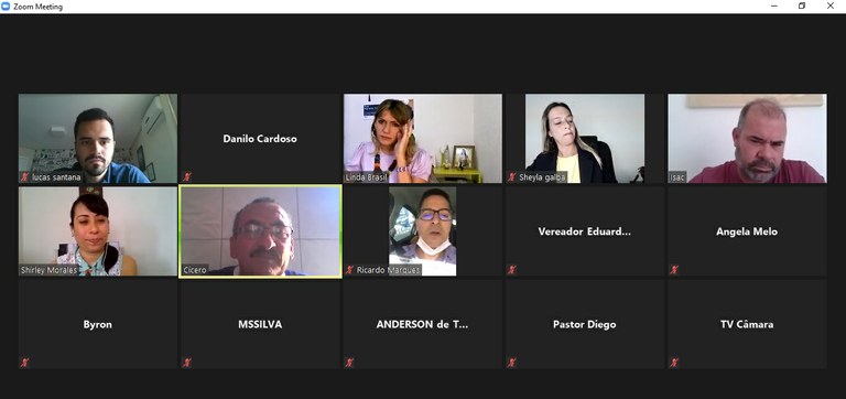 Comissão de Saúde recebe Sindicato dos Enfermeiros de Sergipe em reunião on-line