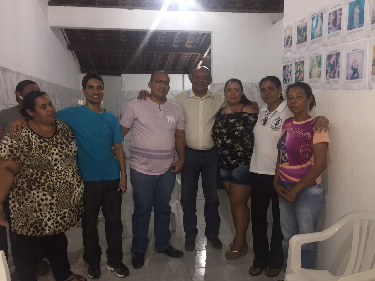 Comunidade do Bugio recebe o vereador Seu Marcos