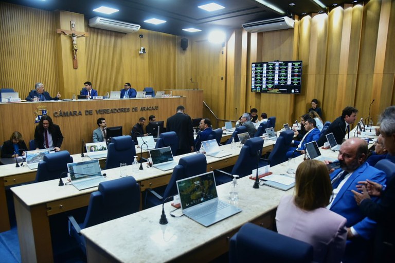 Confira a agenda da Câmara Municipal de Aracaju
