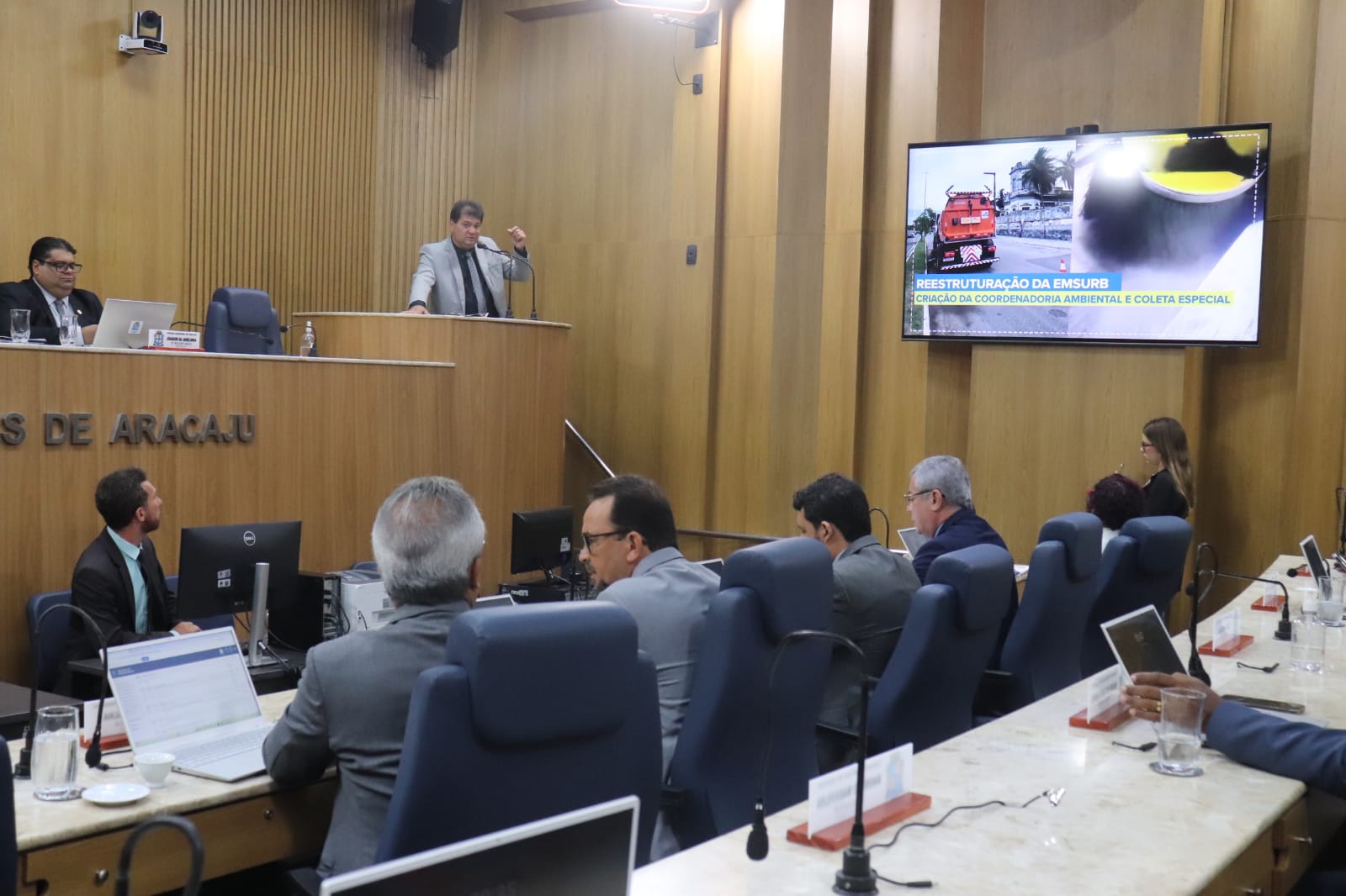 Confira a agenda da Câmara Municipal de Aracaju