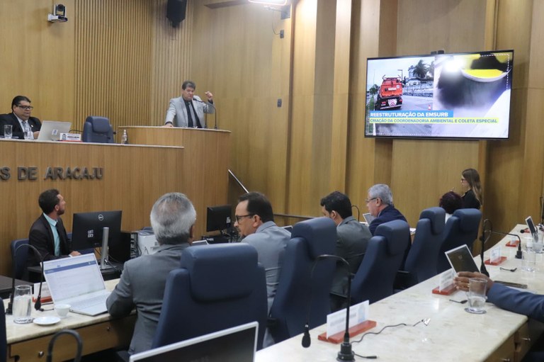 Confira a agenda da Câmara Municipal de Aracaju