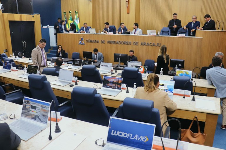 Confira o que foi discutido no Pequeno e Grande Expedientes da Câmara Municipal de Aracaju nesta quinta-feira, 15