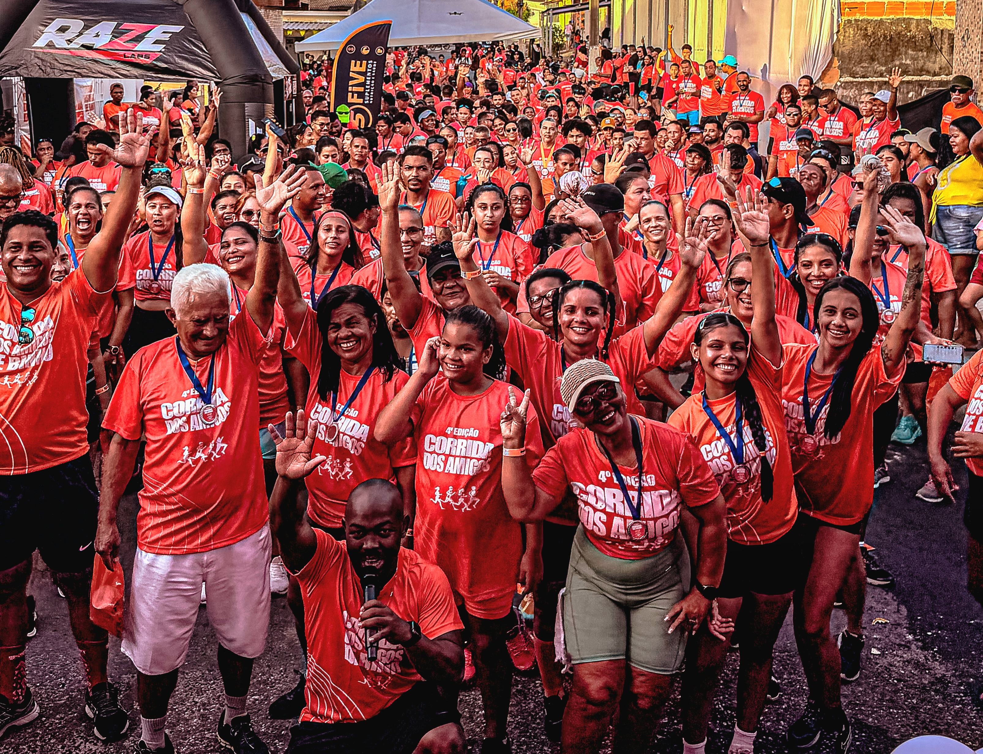 Corrida dos Amigos de Binho movimenta o Jardim Centenário e atrai mais de 500 participantes