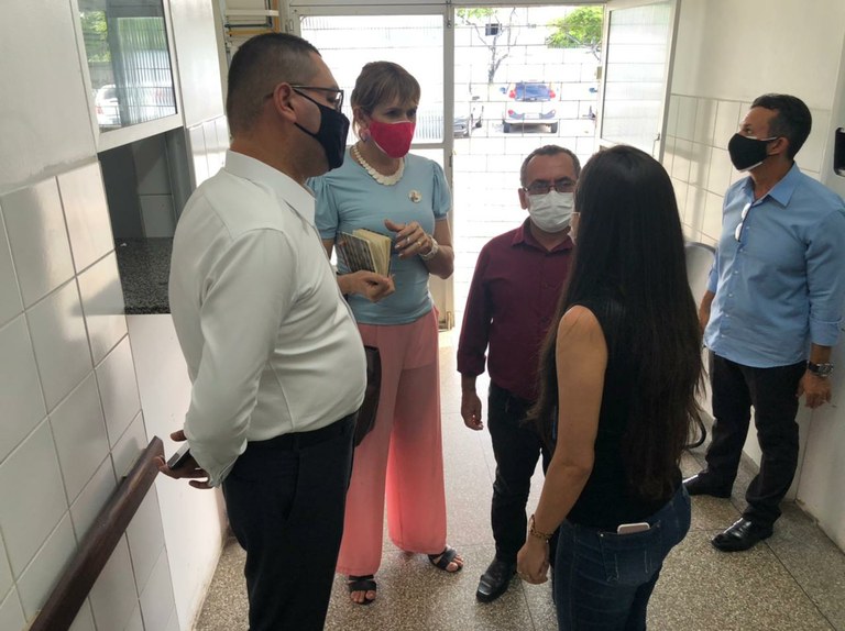 Covid-19: Comissão de Saúde vistoria UPA Fernando Franco