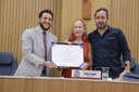 De autoria de Camilo Daniel, Marta Helena Alvarez de Nakabayashi recebe Título de Cidadania Aracajuana 
