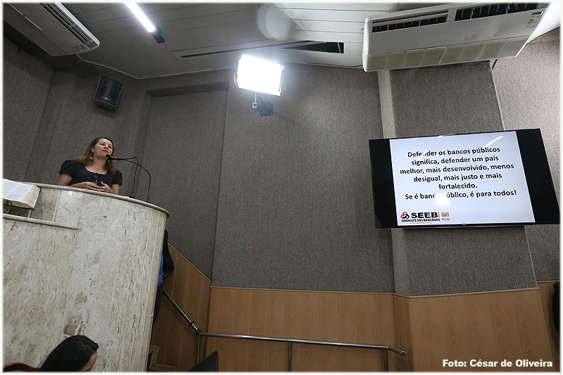 "Defesa dos bancos públicos" é tema de Tribuna Livre na CMA