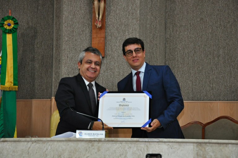 Delegado Adelmo Pelágio é o mais novo cidadão aracajuano