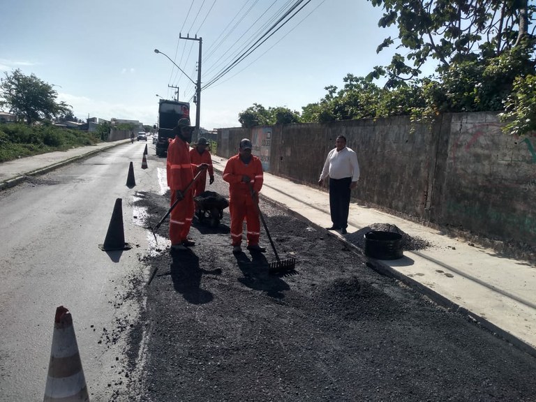 Deso retoma serviços no bairro Aeroporto a pedido do vereador Américo de Deus