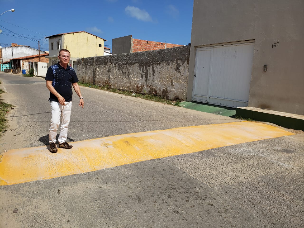 Dr Gonzaga agradece serviços no Povoado São José