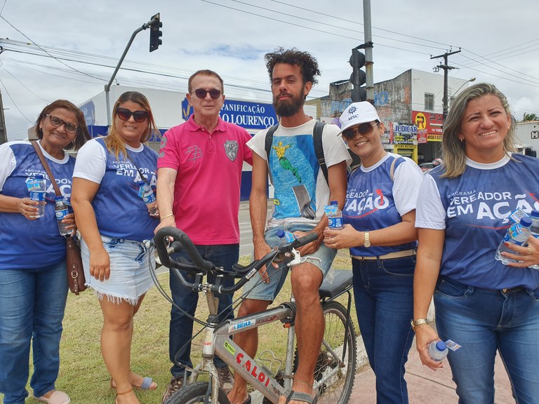 Dr. Gonzaga comemora Dia Municipal do Ciclista