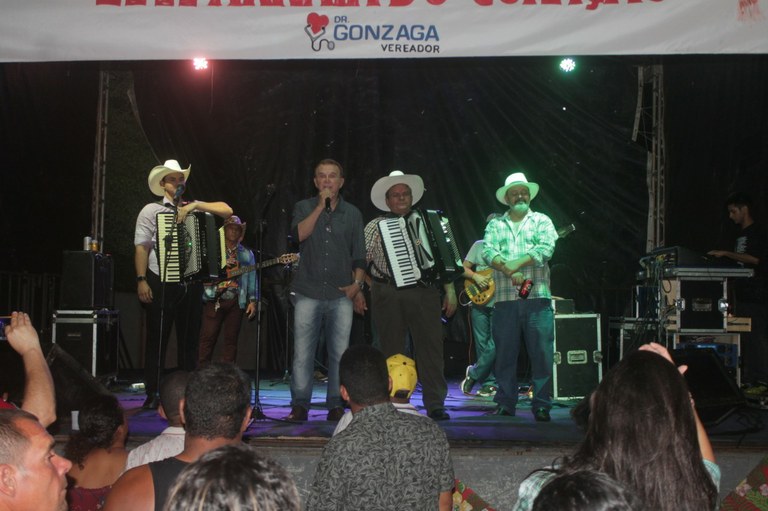 Dr. Gonzaga comemora mais uma edição do Arraiá do Coração