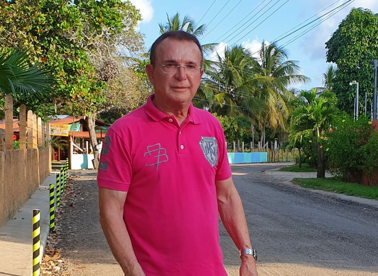 Dr. Gonzaga participa das festividades no Povoado Areia Branca