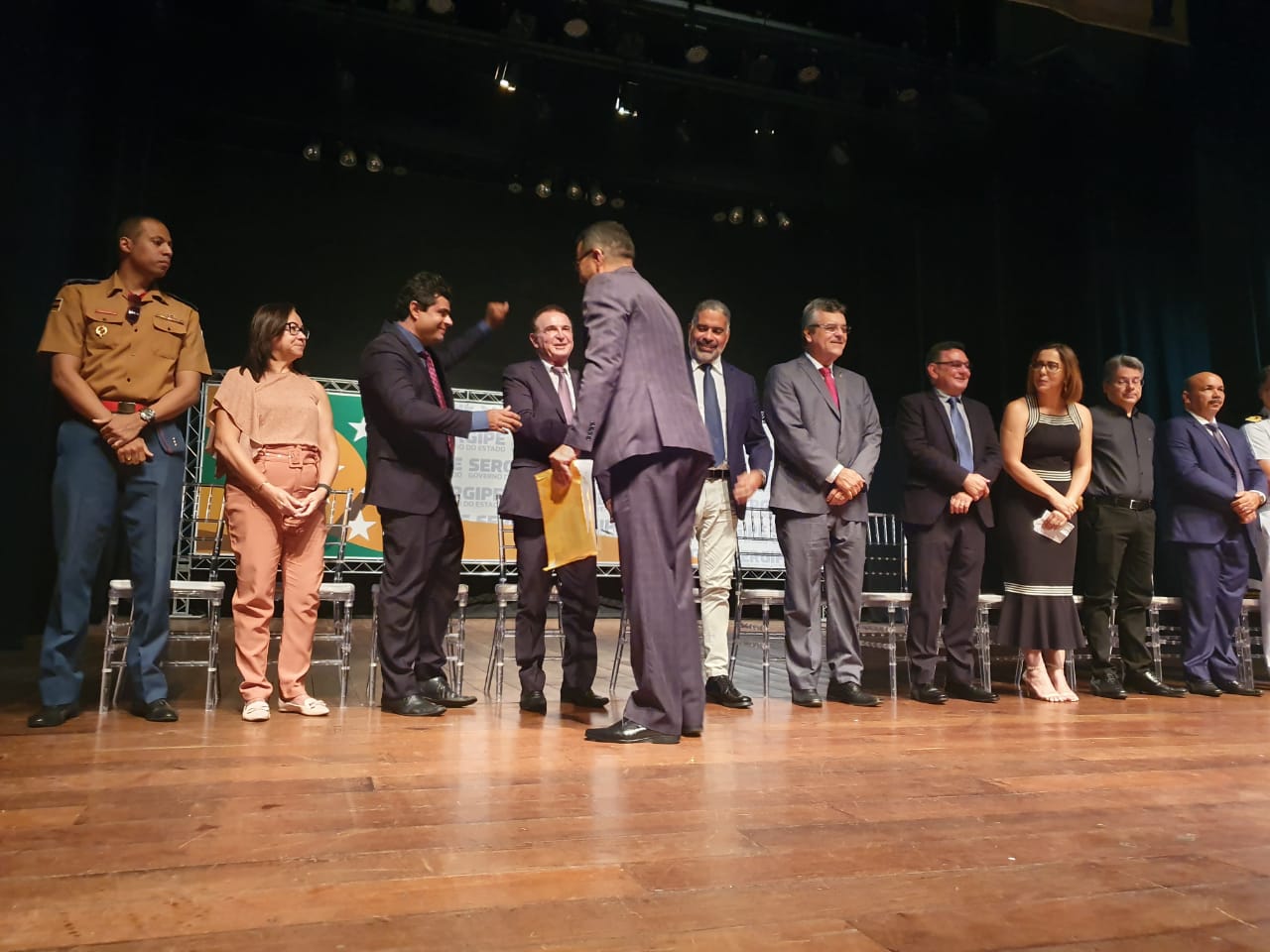 Dr Gonzaga representa a CMA na formatura de delegados