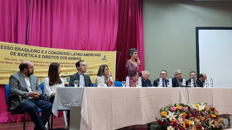 Dr. Gonzaga representa câmara em congresso de bioética e direitos dos animais